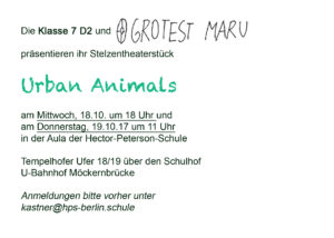 Urban Animals Rückseite