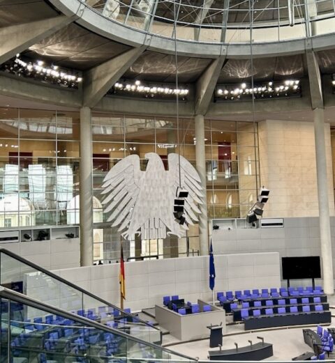 Ein Tag im Bundestag mit der Klasse 9D6